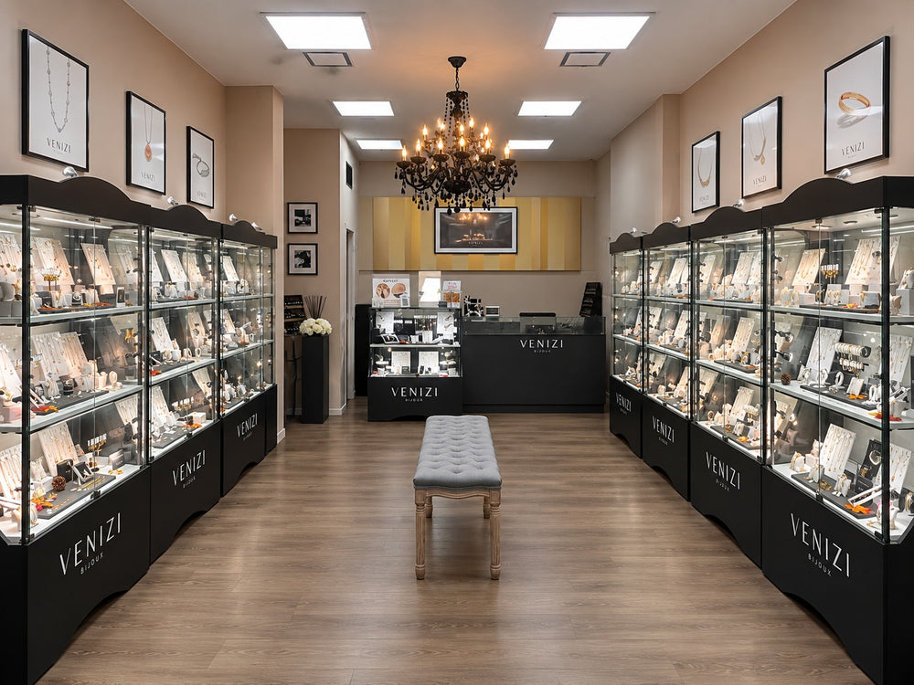 Intérieur de la bijouterie Venizi au centre Ville 2