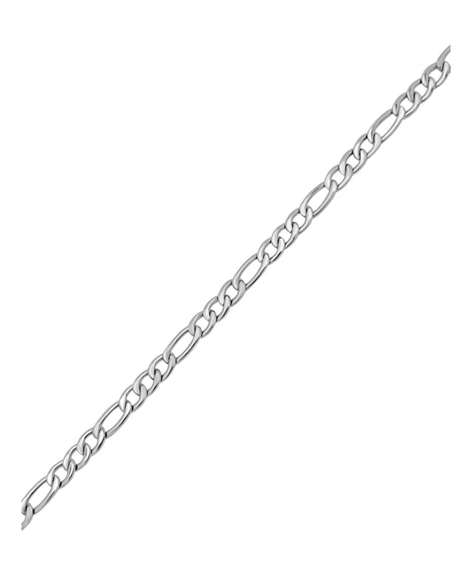 Figaro mesh stalen armband 5,5 mm