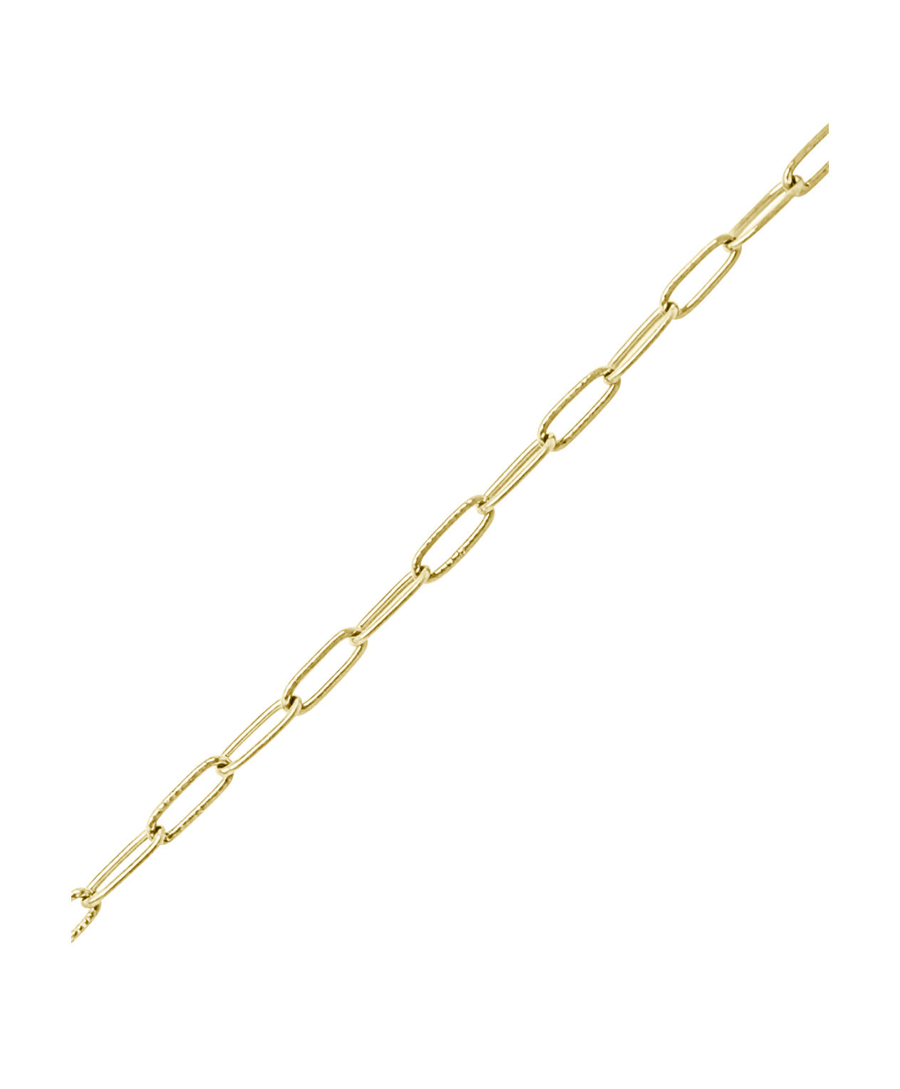 BRACELET ACIER DORE AVEC RECTANGLE