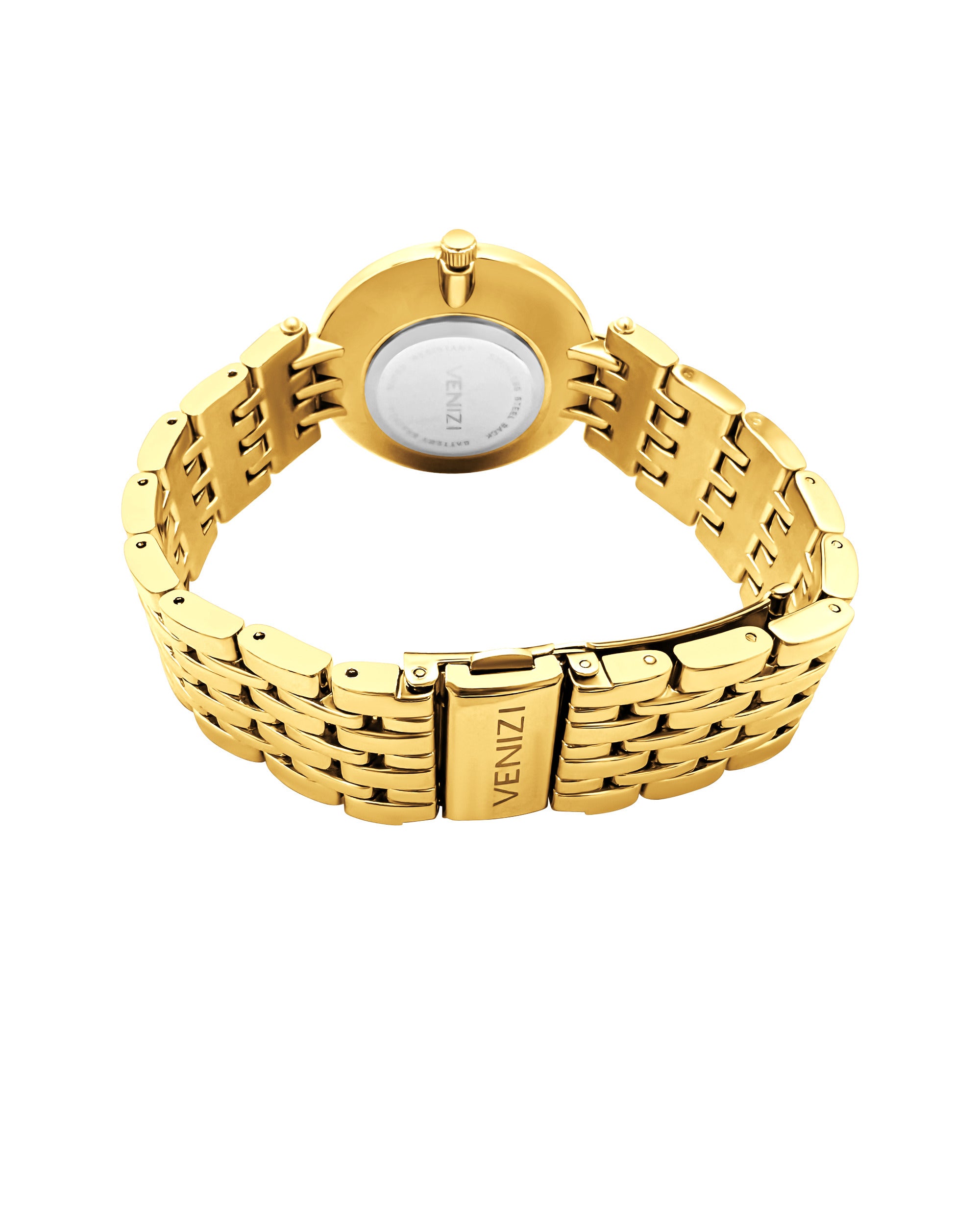 Montre Venizi dorée avec cadran doré