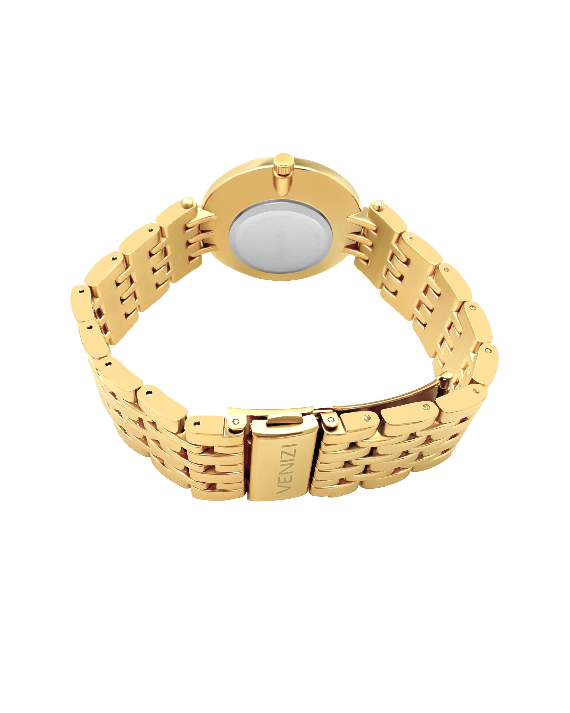 Montre Venizi dorée avec cadran noir