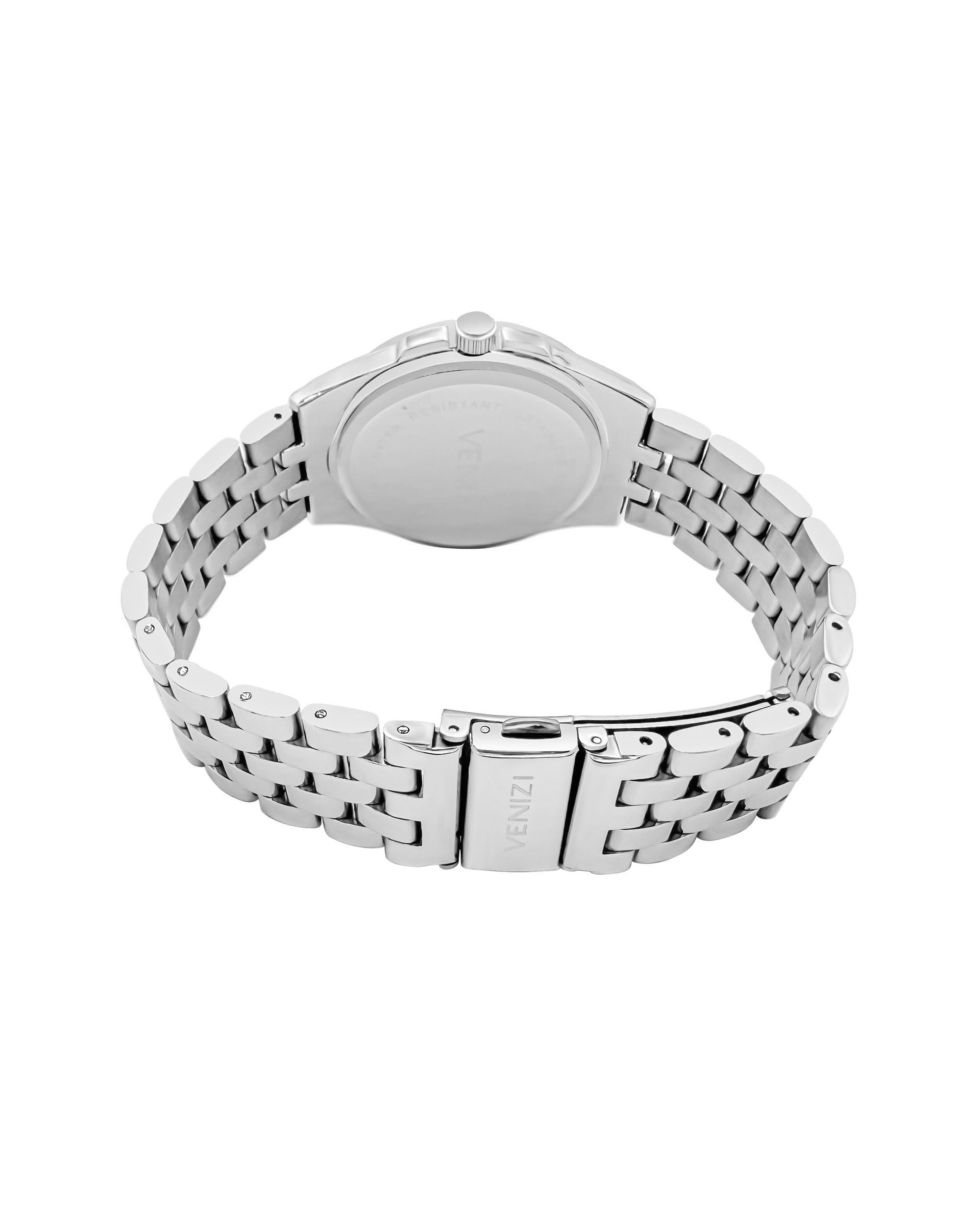 Montre Venizi argentée avec cadran argenté