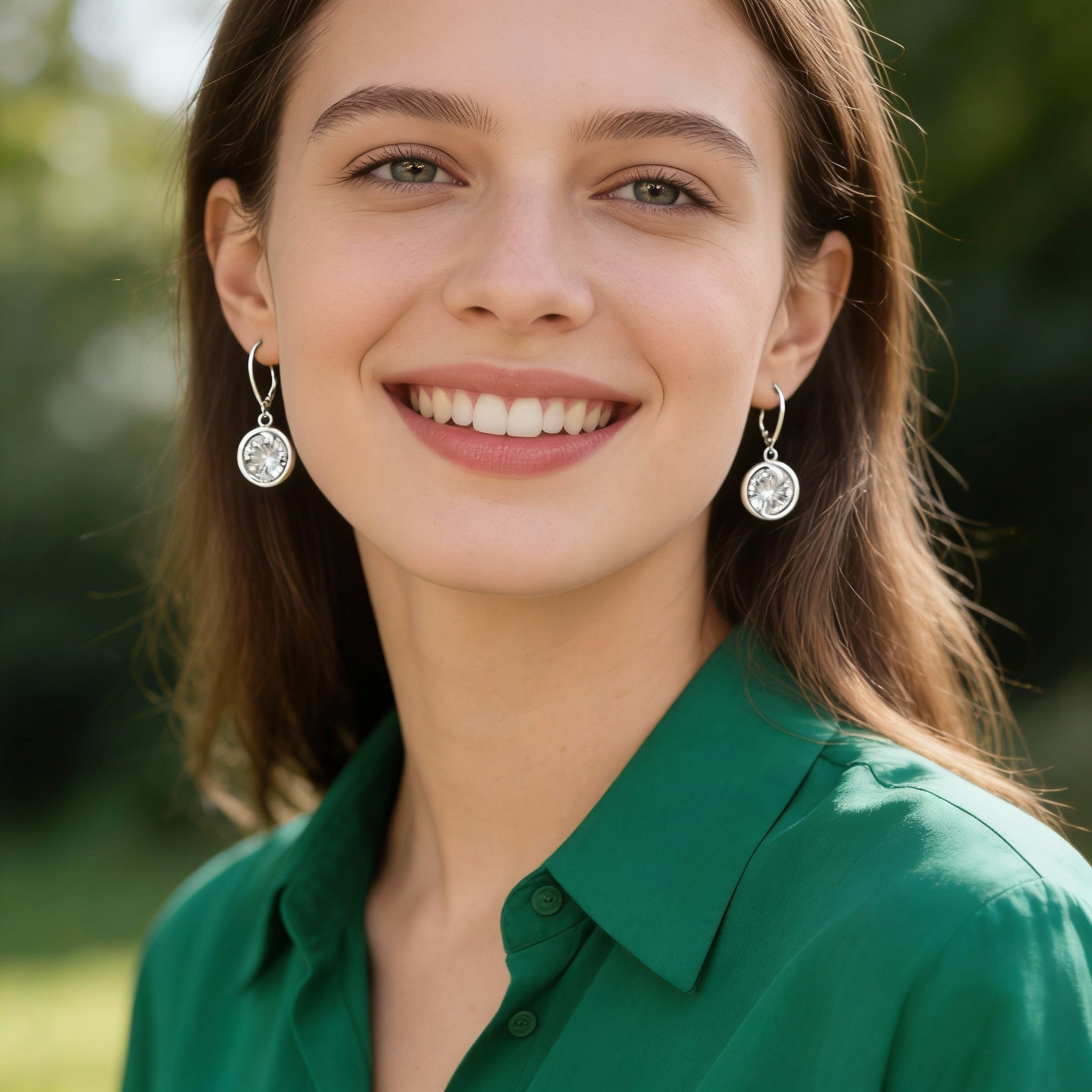 ZILVEREN SOLITAIRE HANGER