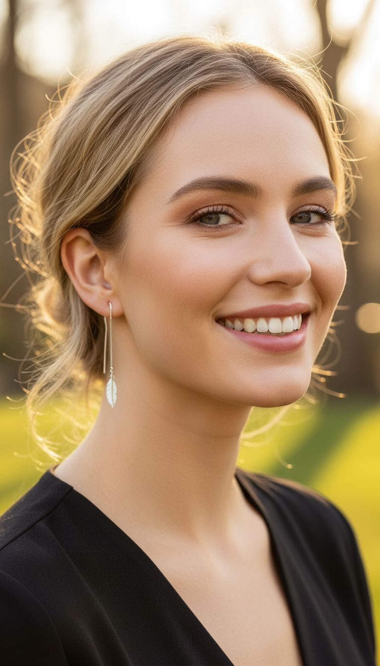 ZILVEREN OORBELLEN MET DRAAIENDE VEREN