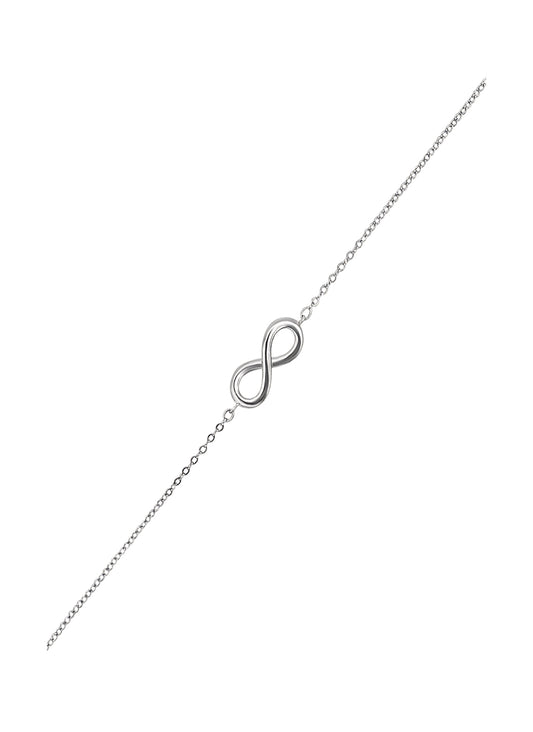 Bracelet en argent infini