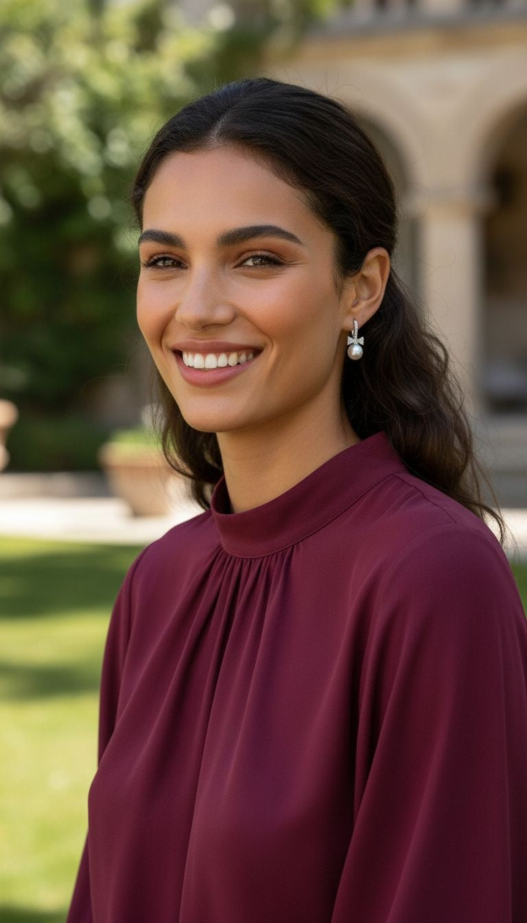 ZILVEREN MOUWEN MET PAREL EN KNOOP