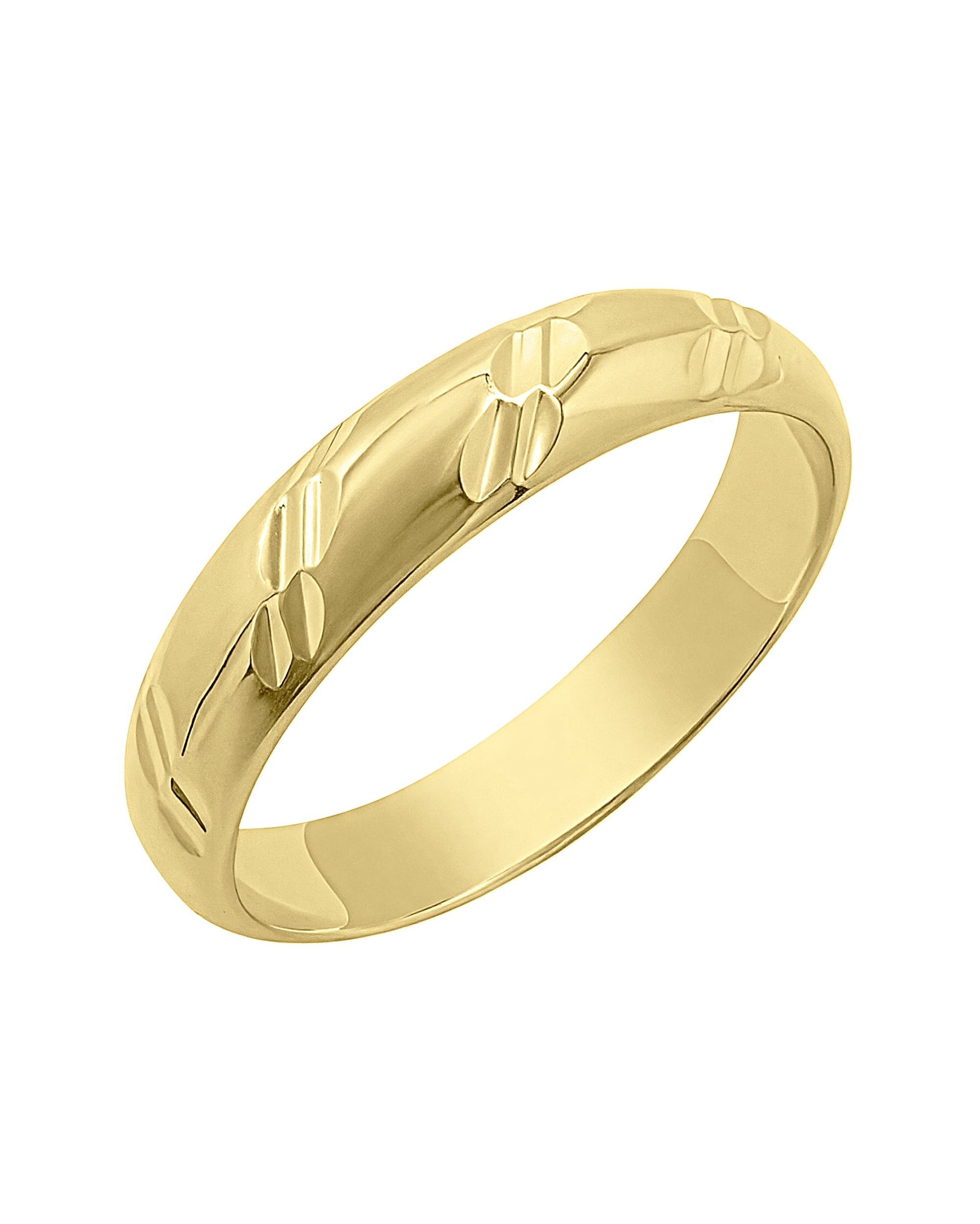 ALLIANCE EN PLAQUE OR STRIEE