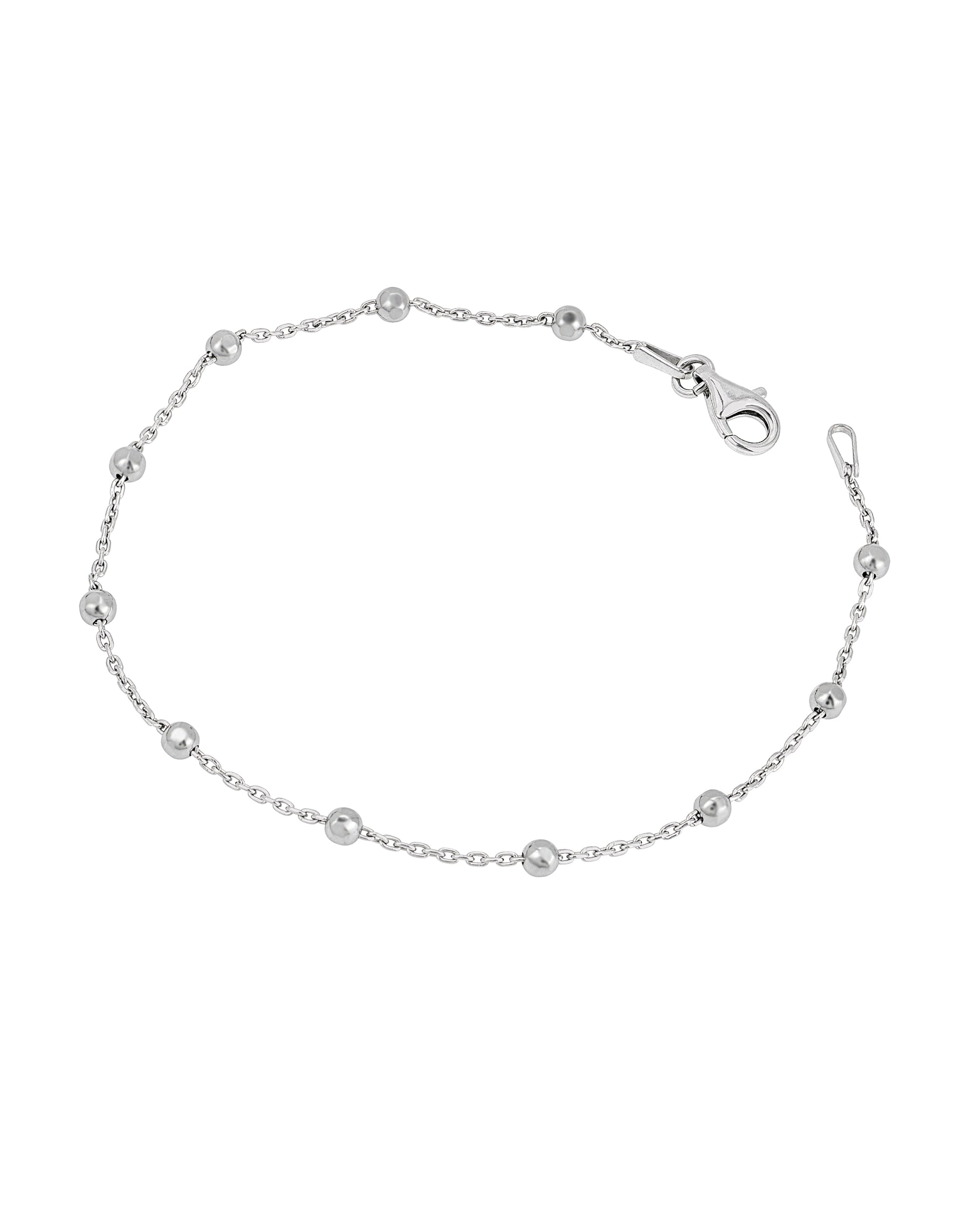 MULTI-BALL SILVER BRACELET