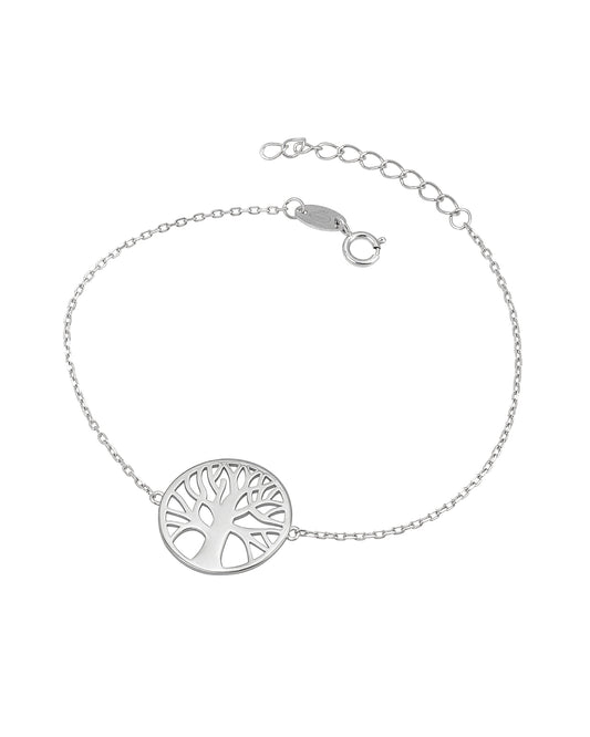Bracelet en argent arbre de vie