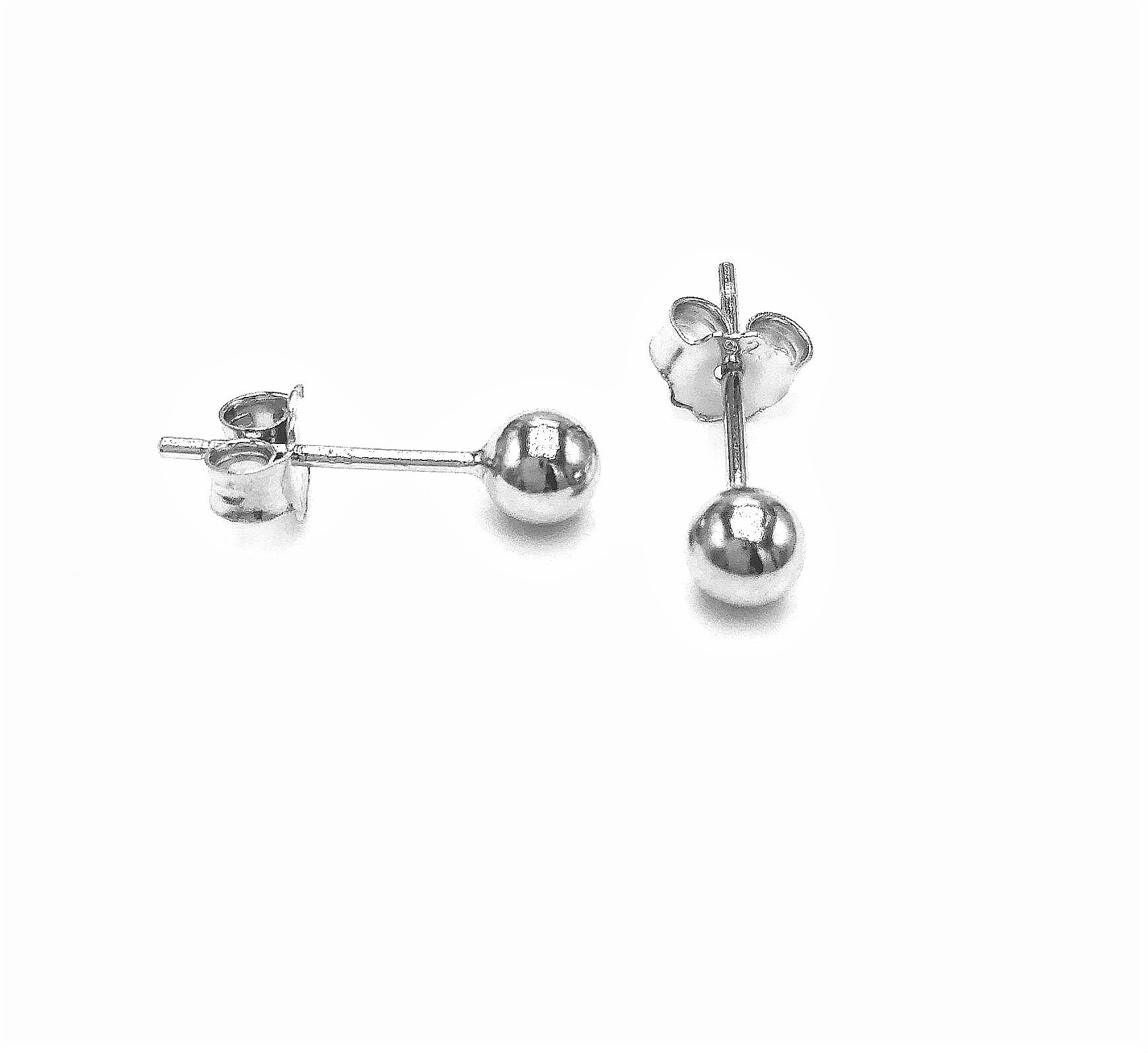 BOUCLES D'OREILLES EN ARGENT BILLES