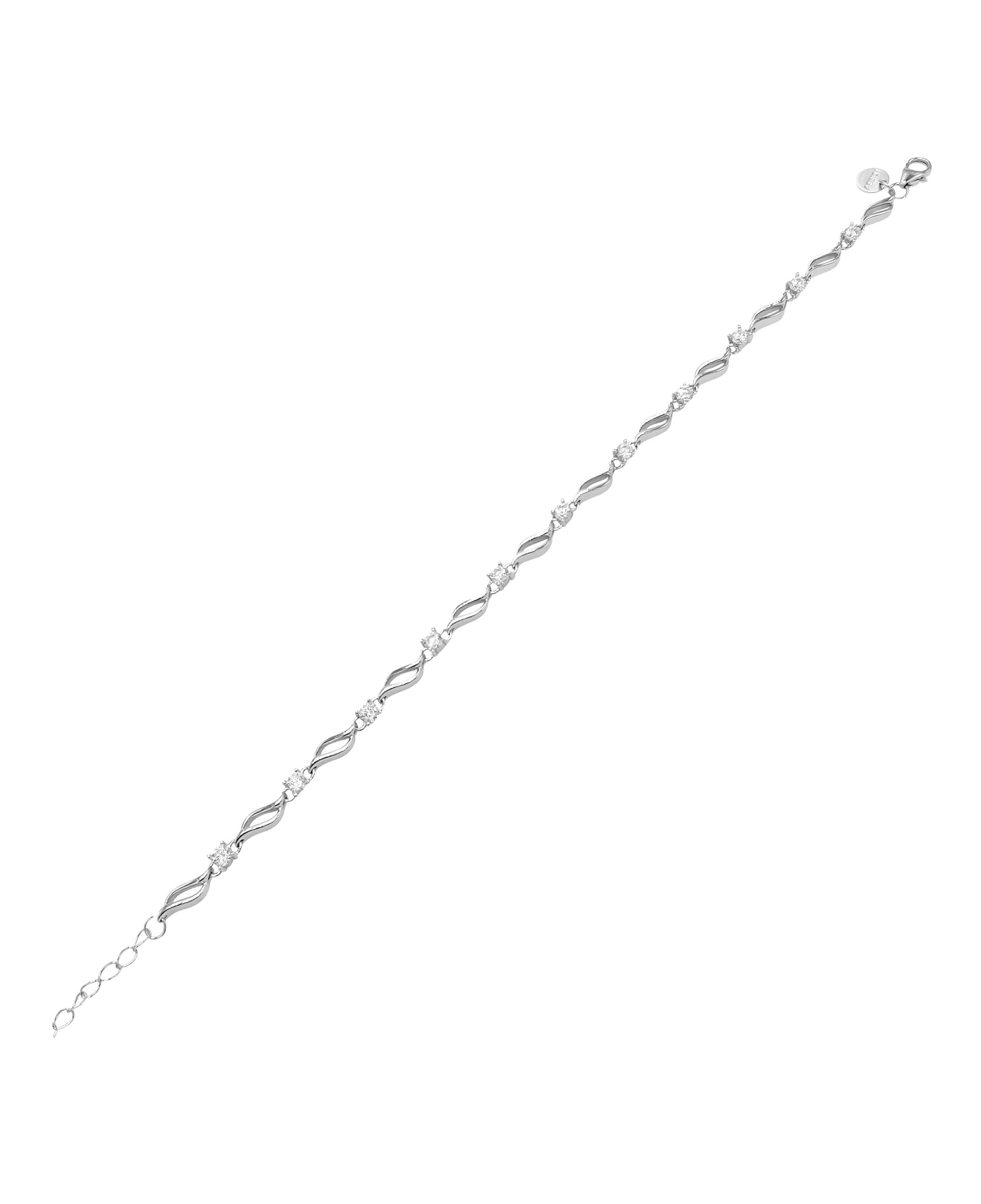 Bracelet Venizi en argent massif avec pierres