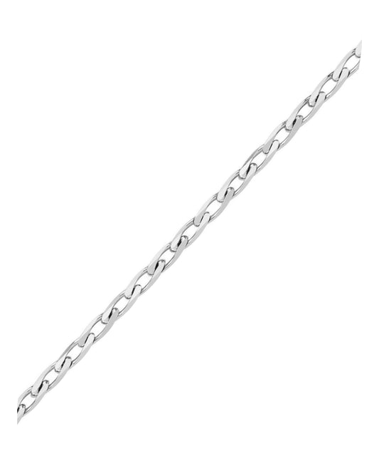 Chaîne en argent maille gourmette 1,3 mm