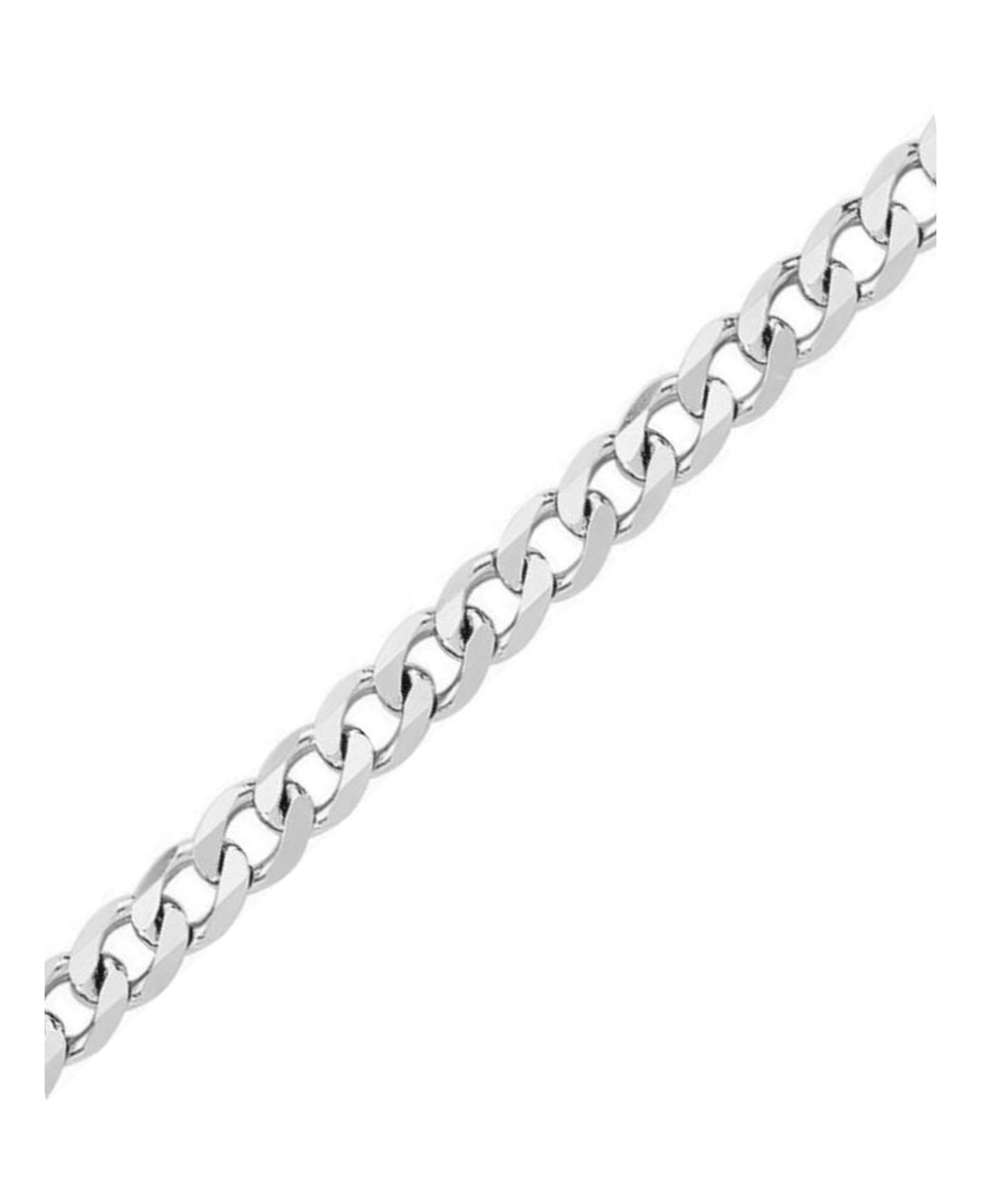 CHAINE EN ARGENT MAILLE GOURMETTE 3 MM