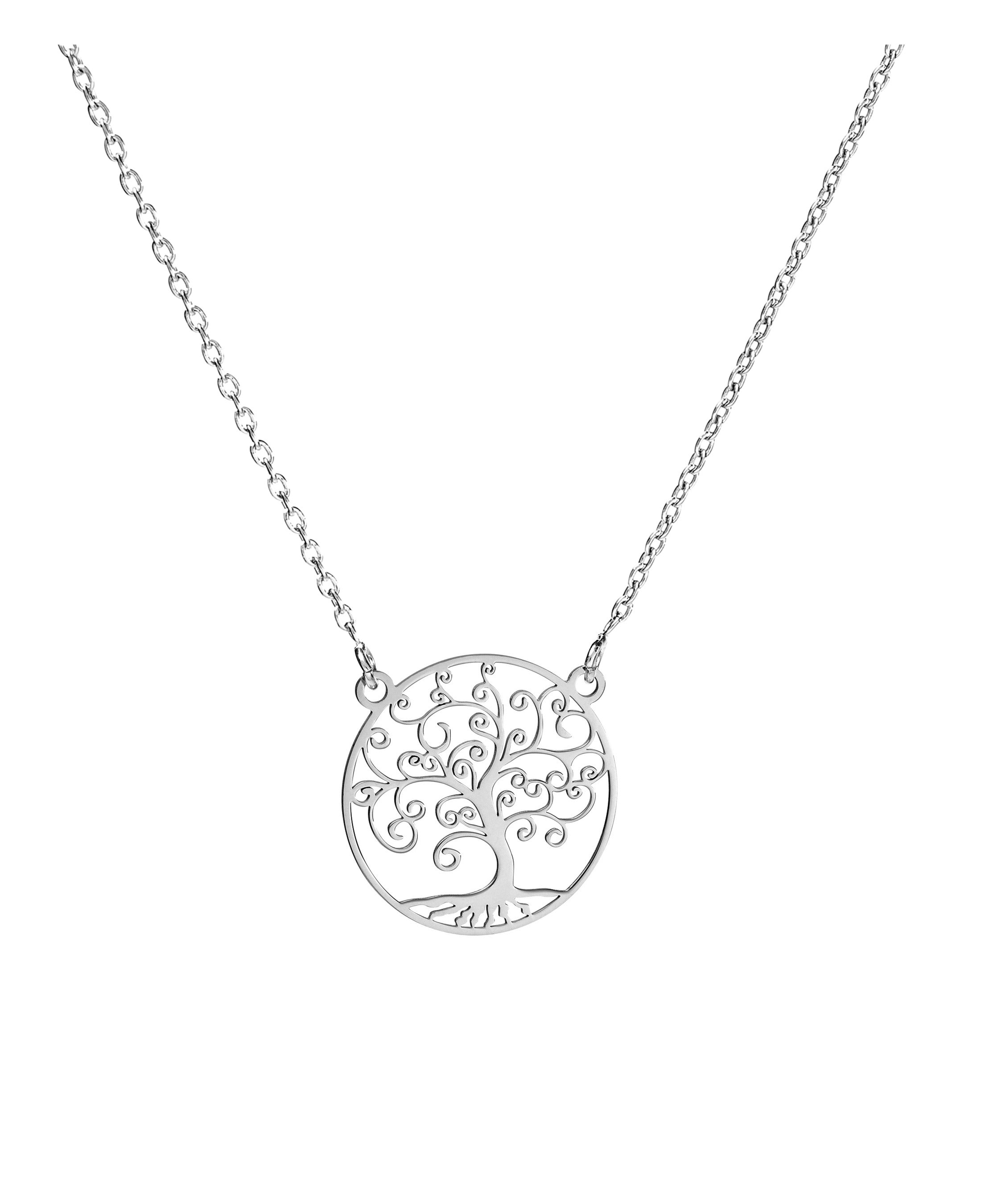 Collier en argent symbole arbre de vie