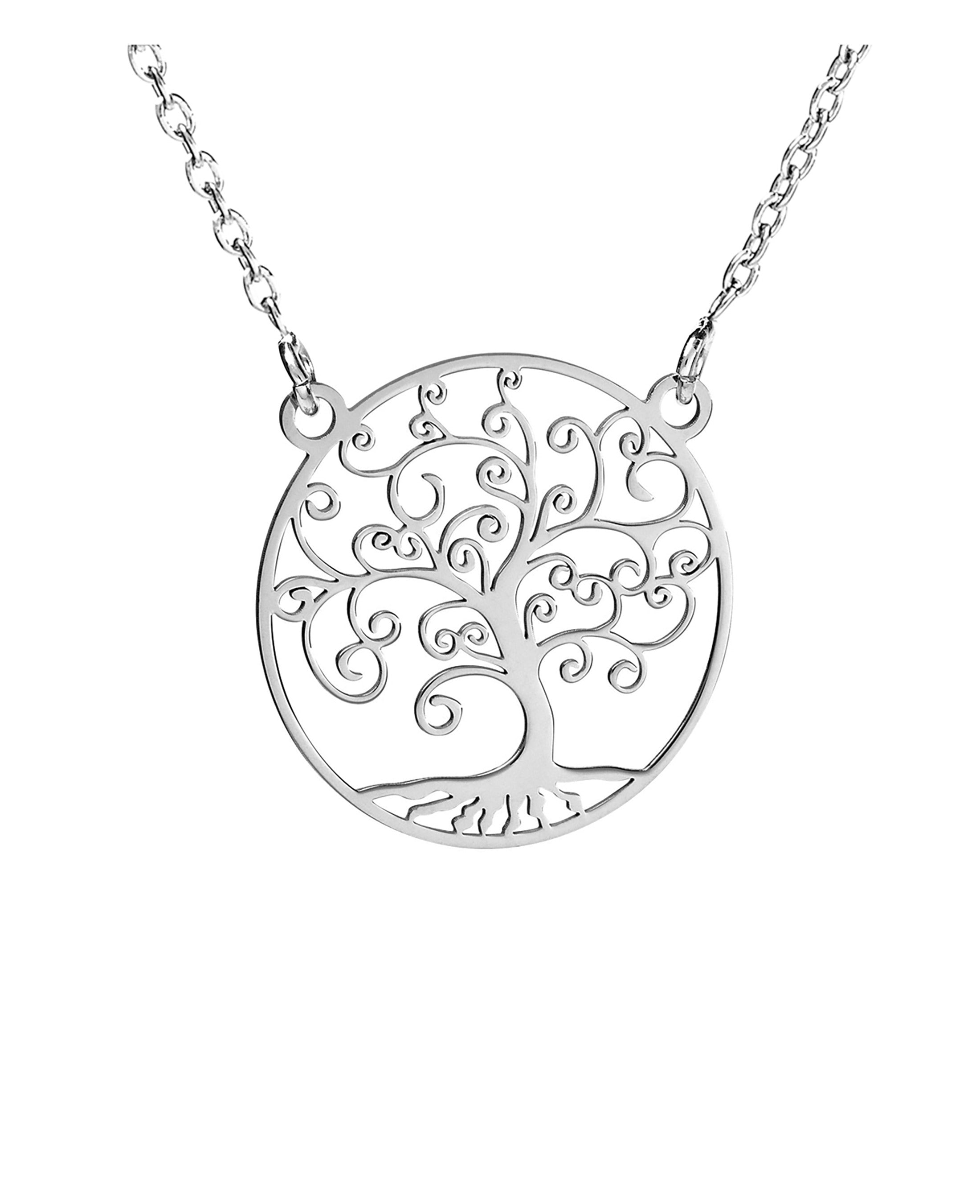 Collier en argent symbole arbre de vie