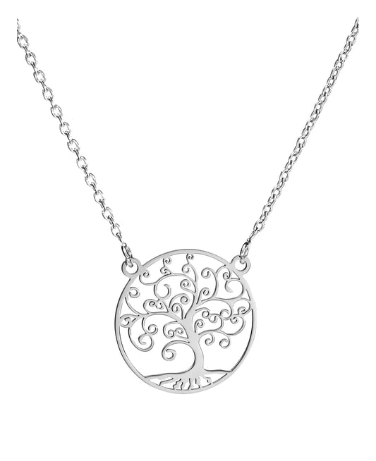 Collier en argent symbole arbre de vie