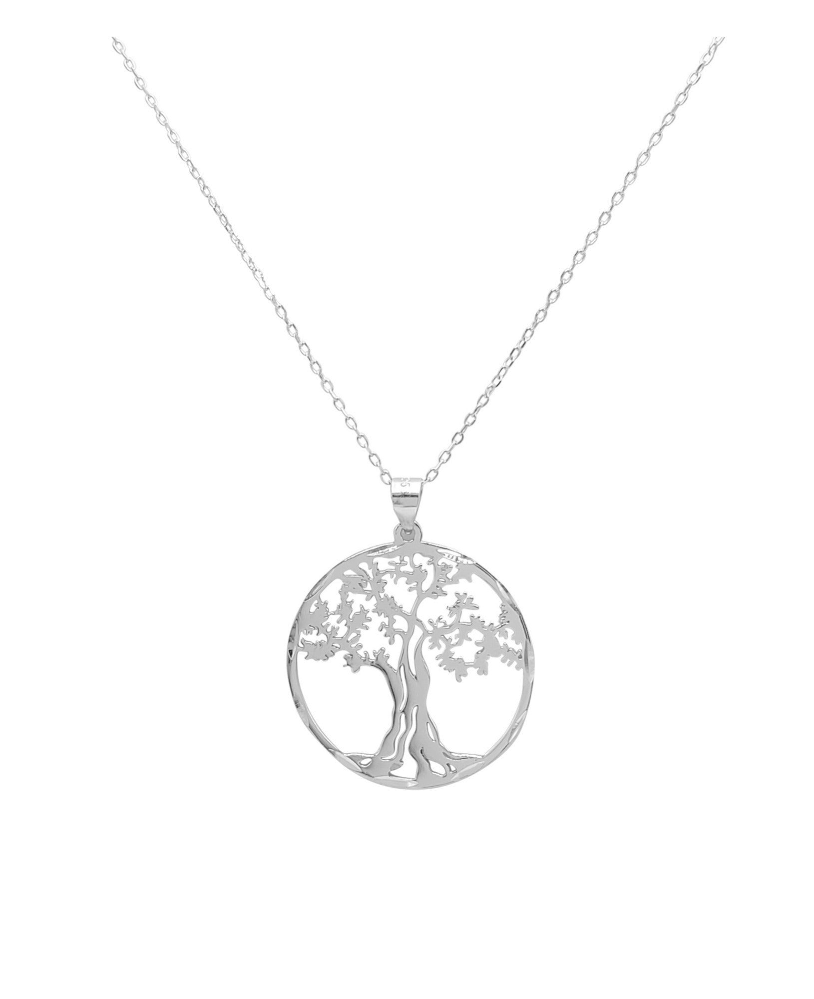 Collier pour femme argent arbre de vie