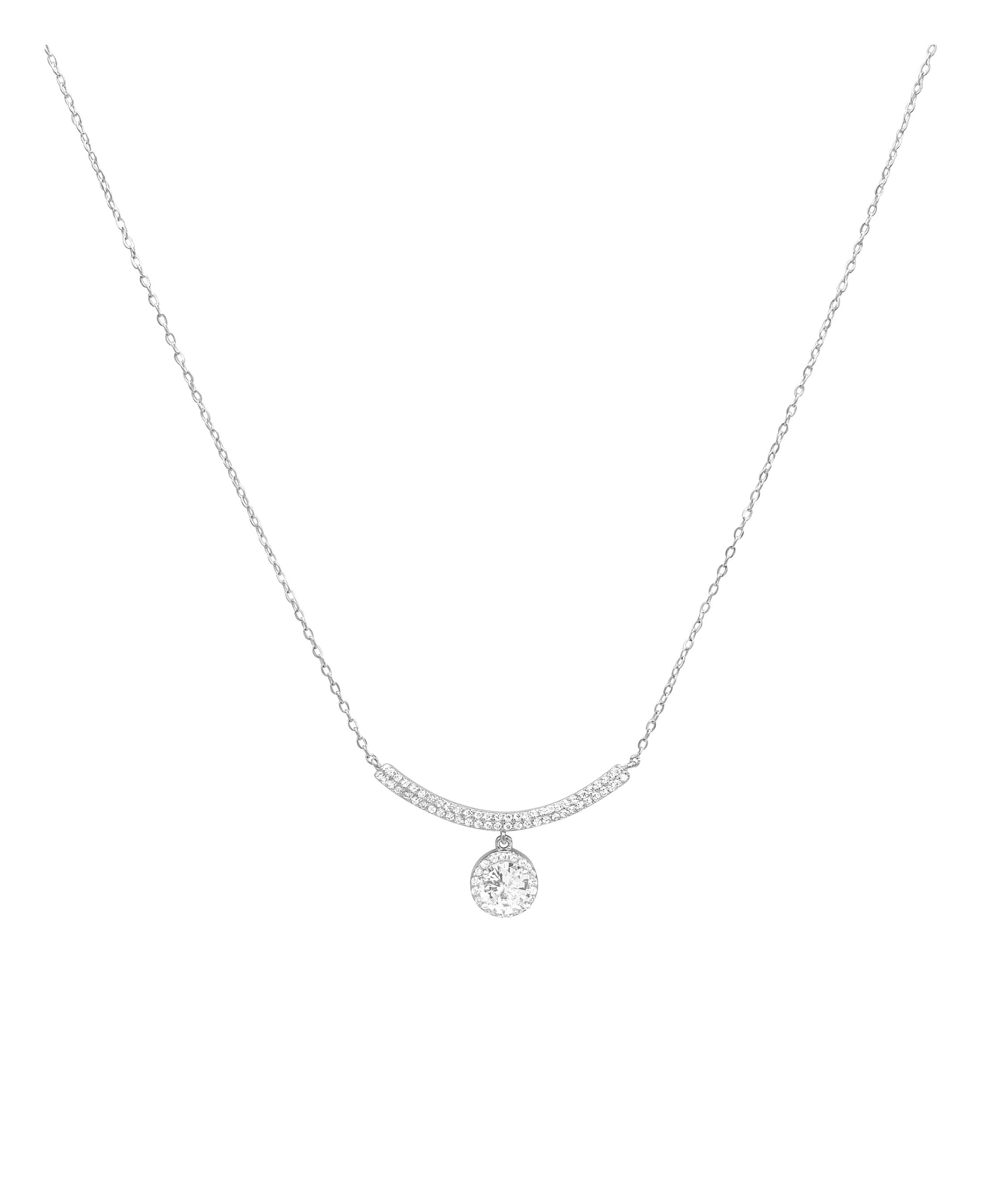 Collier en argent et strass pour femme - Le cadeau parfait