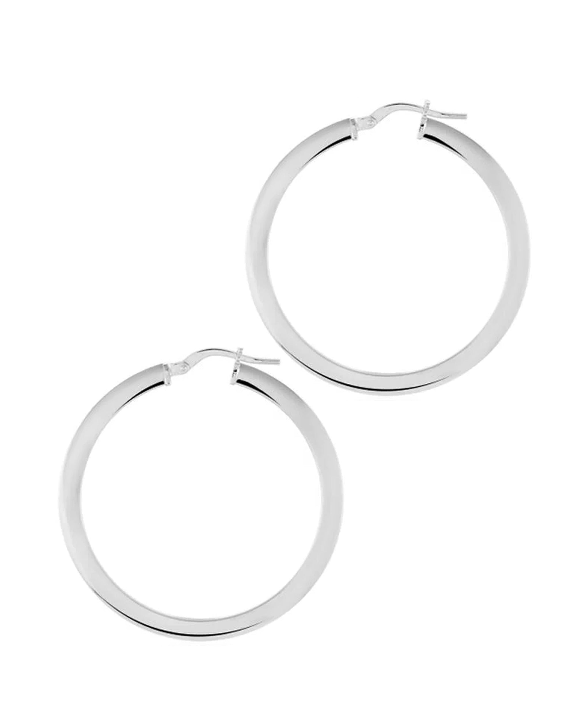 CREOLES EN ARGENT 3 CM