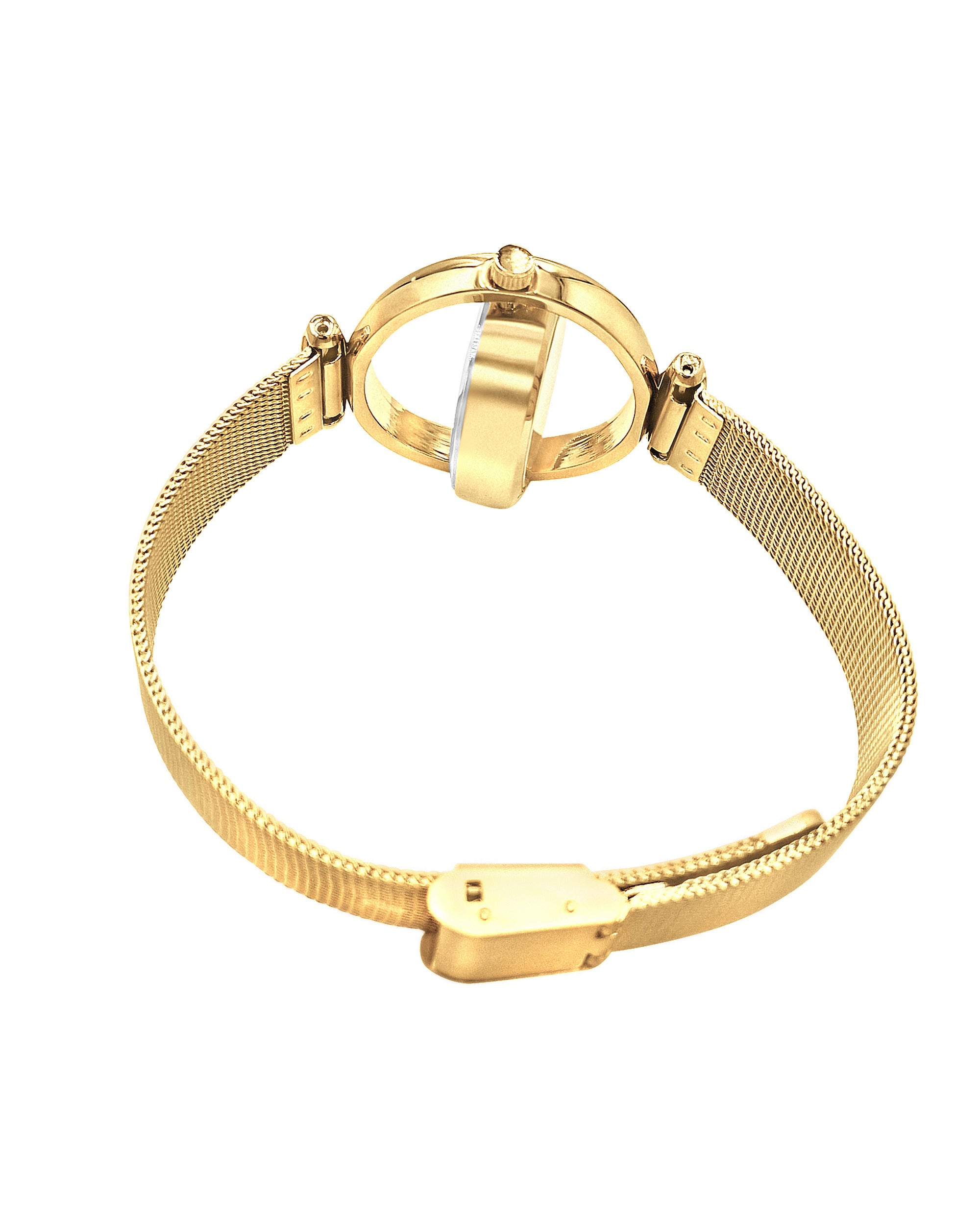 Montre Venizi dorée boitier pivotant